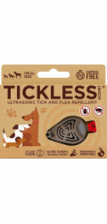 TICKLESS EcoPET® Ultrazvukový odpuzovač proti klíšťatům pro psy hnědý