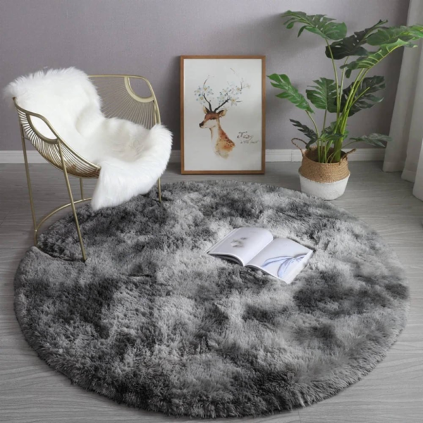 Strado kulatý koberec Ombre Strado 300x300 OmbreGrey (tma...