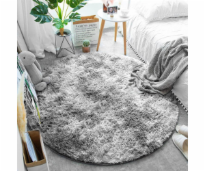 Strado Kulatý koberec Ombre Strado 200x200 OmbreSilver (L...