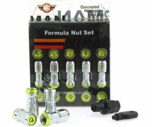MTuning_F JDM Performance M12x1,25 zelené pojistné matice