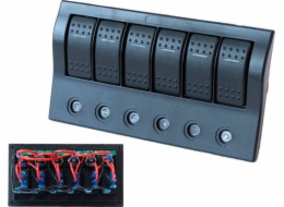 TurboWorks spínače 12/24V IP68 (ON)-OFFx1, ON-OFFx5, 3B 5A, 2B 10A, 1B 15A