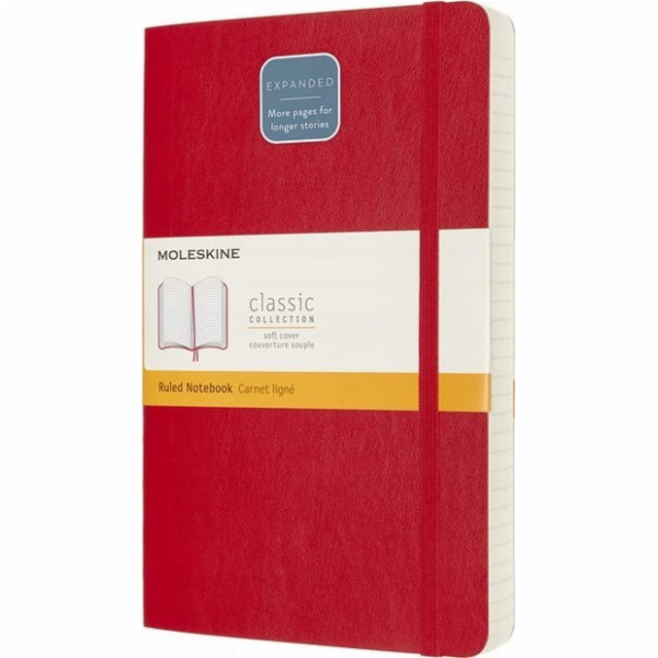 Moleskine Notes MOLESKINE Classic L (13x21 cm), linkované...