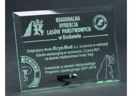 Victoria Sport Grave Glass Trophy