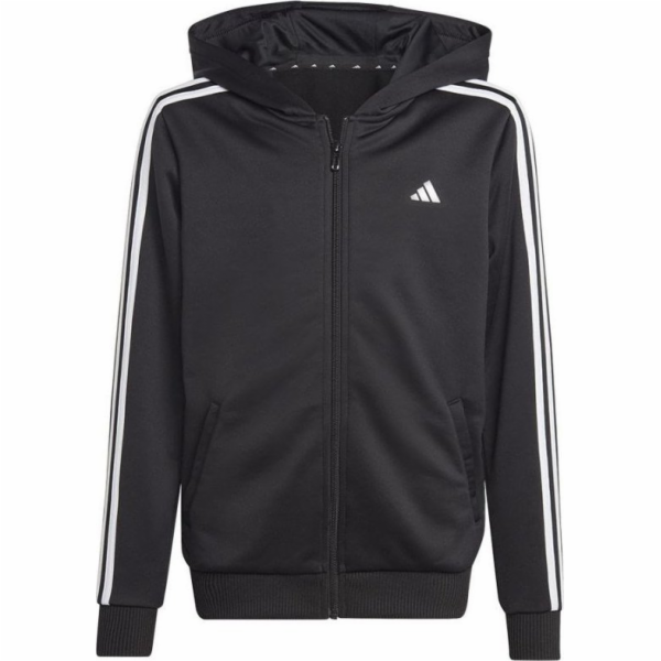 Mikina Adidas adidas TR-ES 3 Stripes Full-Zip Hoody Jr HY...