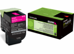 Originální purpurový toner Lexmark 80C20M0 (80C20M0)