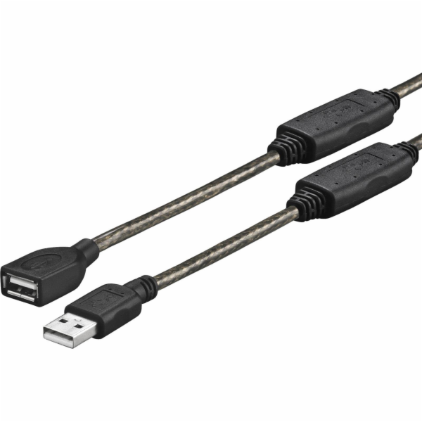 VivoLink USB-A - USB-A kabel 5m černý (PROUSBAAF5)