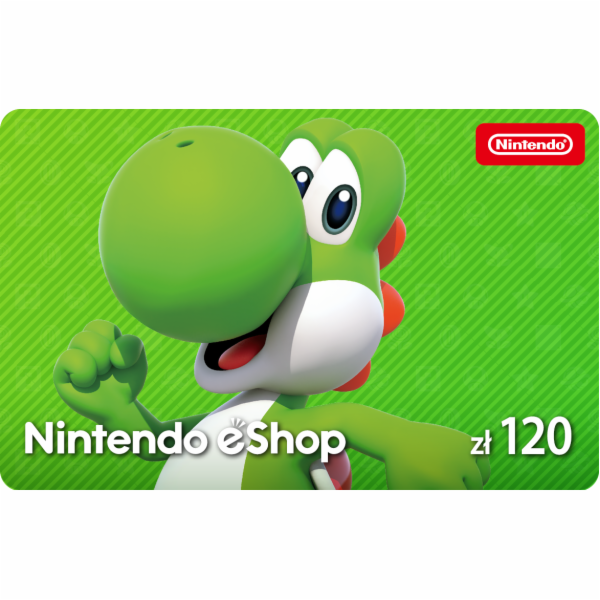 Nintendo Nintendo eShop dobíjecí kód 120 PLN