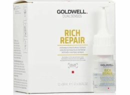 GOLDWELL_Dualsenses Dual Rich Repair Intenzivní obnovující sérum v ampulích pro poškozené vlasy 12x18ml