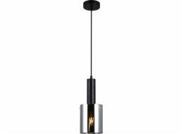 Závěsné svítidlo Italux Kouřové stropní svítidlo do jídelny Italux Sardo PND-5581-1-BK+SG