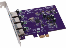 Sonnet PCIe 2.0 x1 řadič – 4x USB 3.0 (USB3-4PM-E)