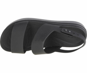 Crocs Dámské sportovní sandály Brooklyn na nízkém klínu č...