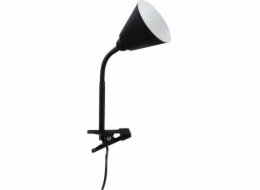 Paulmann nástěnná lampa Vitis E14 klipsová lampa černá flexibilní rameno vypínač na kabelu 1,50m kabel