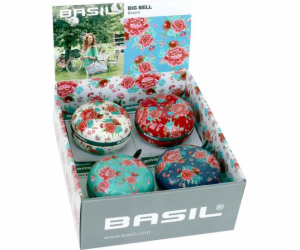 Bazalka zvonek na kolo BIG BELL BLOOM 80 mm, mix barev bo...
