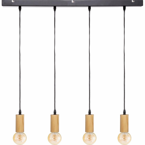 Atmosphera Závěsná lampa Hnědá Ays Závěsná lampa 80 cm