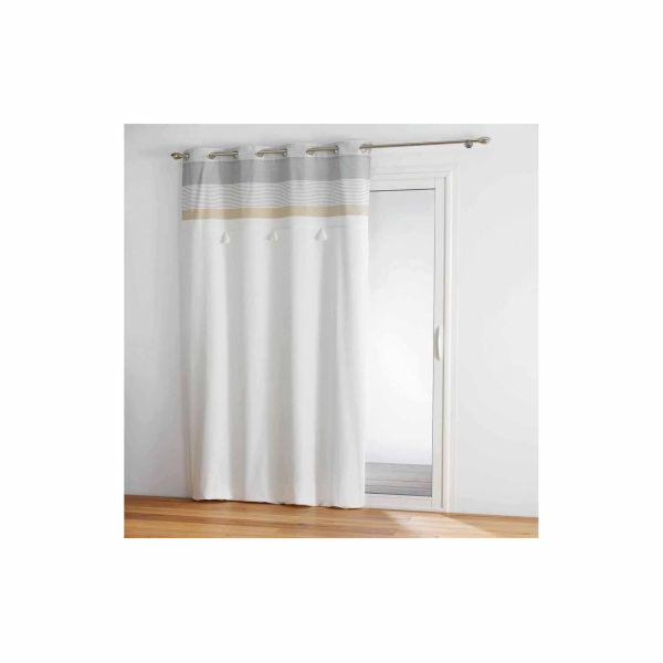 Interiérový design ZÁVĚS TASSEL - Iliade WHITE 140x240
