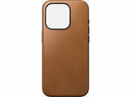 Moderní kožené pouzdro Nomad Nomad, anglické opálení - iPhone 15 Pro