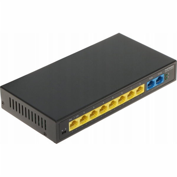 POE SPÍNAČ GTX-A1-10-82-V2 8-PORTOVÝ přepínač