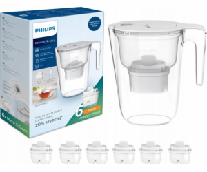 Bílá filtrační nádoba Philips Philips AWP2933WHT6/58 + 6 ...