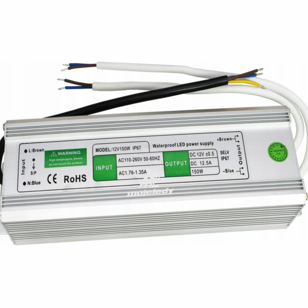 Prescot LED pásek napájecí zdroj Prescot 150W 12V IP67 - ...