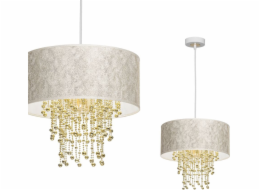 Závěsná lampa Milagro Glamour závěsná lampa LED Ready bílá Milagro MLP6446