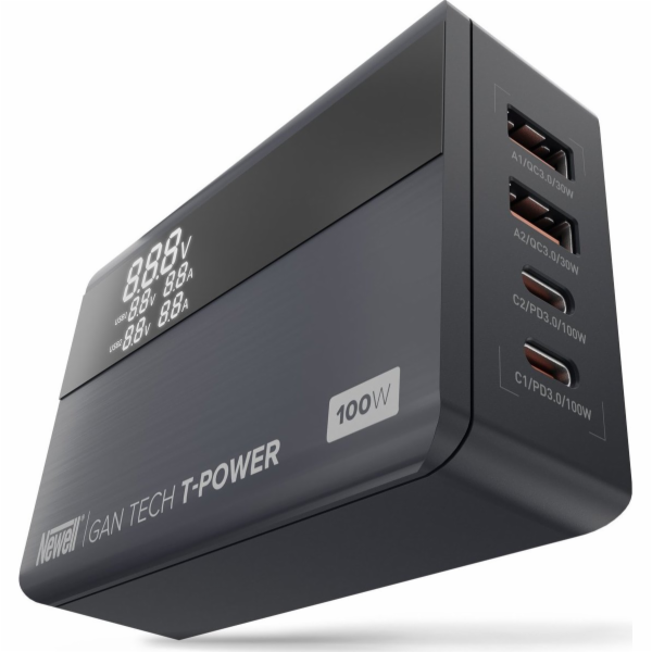 Newell Tech T-power nabíječka 2x USB-A 2x USB-C 5 A (NL3569)