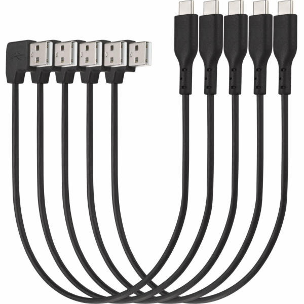 Kensington kabel USB-A na USB-C 0,3 m černý (K65610WW)