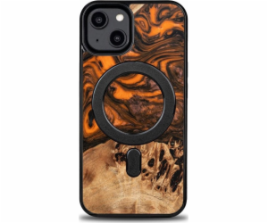 Pouzdro BeWood iPhone 15 Plus MagSafe ze dřeva a pryskyři...