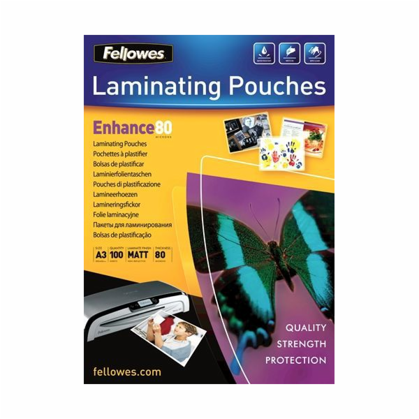 Fellowes laminovací fólie matná - A3, 100 ks - (5452001)