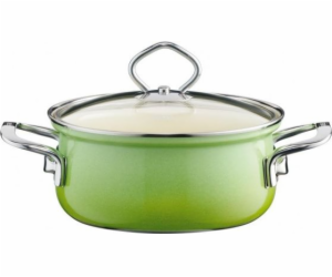 Riess Riess nízký hrnec s poklicí 16cm Smaragd