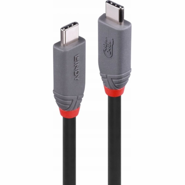 Lindy USB-C – kabel USB-C 0,8 m černý (36956)