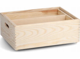 Zeller Úložný box s vyjímatelnými přihrádkami, 40 x 30 x 15 cm