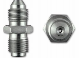 ADAPTÉR HEL MALE-MAN S KUŽELEM - 7/16 X 20 UNF (-4 JIC) NA 7/16 X 24 GARRETT GT SERIES TURBO