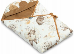 Sensillo VELVET XL SLEEP SWADDLE BÉŽOVÁ