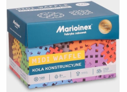 Stavební kola Midi Building Blocks 120 ks.