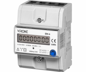 Orno 3-fázový indikátor spotřeby el.energie, 80A, přídavn...