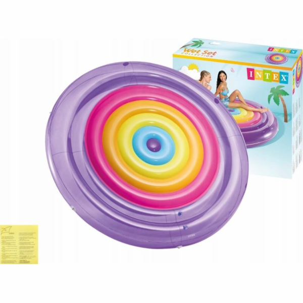 Intex plovoucí matrace Rainbow 201x24 57285EU 25764
