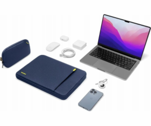 Tomtoc tomtoc Sleeve Kit – 13 MacBook Pro / Air, tmavě modrá