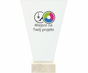 Victoria Sport Glass Trophy na mramorovém podstavci - IND...