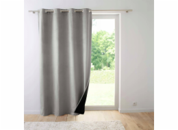 Interior Design VELVET termo závěs s očky, dvojitá vrstva fleece z mikrovlákna, 140 x 260 cm