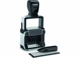 Trodat Datumstempel Professional 4.0/SB Typo+Kis bl-rot5435