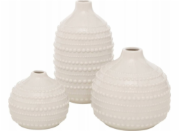 Dekorativní váza Boltze Meruna, porcelán, 3 kusy
