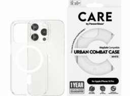 PanzerGlass CARE by PanzerGlass Urban Combat Case iPhone 15 Pro 6.1 MagSafe bílá/bílá 1418