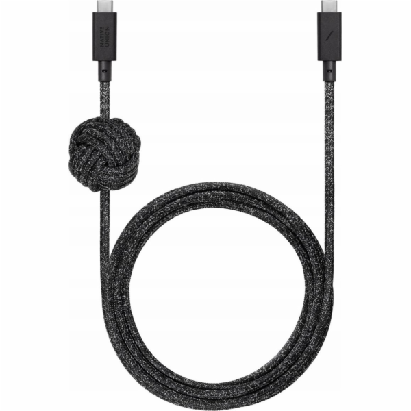 Kabel Native Union USB-C – USB-C 1,8 m černý (ACABLE-C-CO...