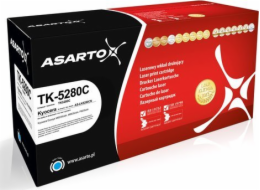 Asarto Toner Asarto Toner pro Kyocera TK5280C | TK-5280C | 11000 pp | azurová