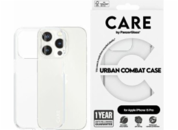 PanzerGlass CARE by PanzerGlass Urban Combat Case iPhone 15 Pro 6.1 Clear/Transparent 1422