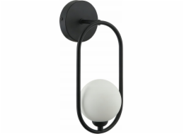 Italux Italux Lupus WL-3965-1-BL nástěnné svítidlo 1x40W G9 bílá/černá