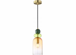 Italux Italux Manso PND-37462C-MC-GD závěsná lampa závěsná 1x40W E14 vícebarevná/zlatá