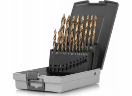 SMART365 sada vrtáků hss co step-tec vrtáků 19ks 1-10x0,5mm