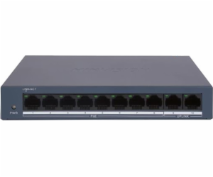 Vypínač Hikvision SPÍNAČ POE DS-XS0110-P 8-PORTOVÝ Hikvision