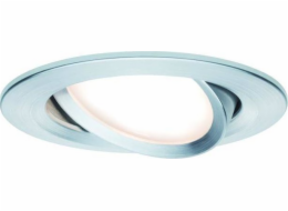 Paulmann Zápustná lampa NOVA COIN LED DIM výklopná 6W 470lm 84mm 2700K IP23 230V bílá mat.
